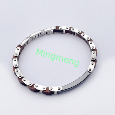 Stainless steel fashion trend jewelry men's titanium steel bracelet