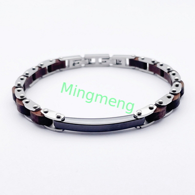 Stainless steel fashion trend jewelry men's titanium steel bracelet
