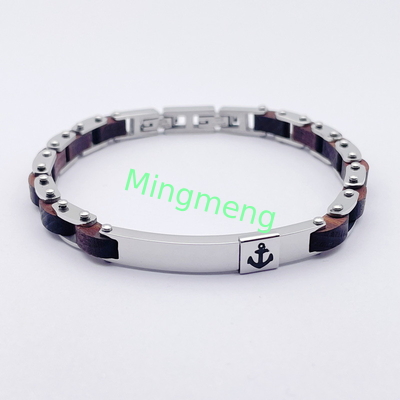 Stainless steel fashion trend jewelry men's titanium steel bracelet