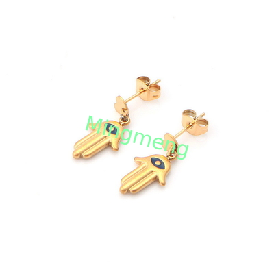 Light luxury niche high-end women's earrings with temperament and high-end design, stainless steel women's earrings new style