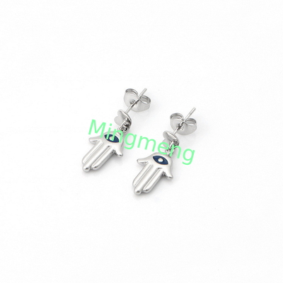 Light luxury niche high-end women's earrings with temperament and high-end design, stainless steel women's earrings new style