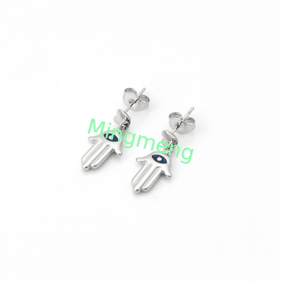 Light luxury niche high-end women's earrings with temperament and high-end design, stainless steel women's earrings new style