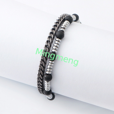 Exceptional Durability Stainless Steel Chain Bracelet for Customization and Personalization