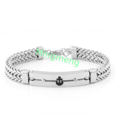Stainless steel domineering chain anchor personalized men's bracelet hip-hop niche design